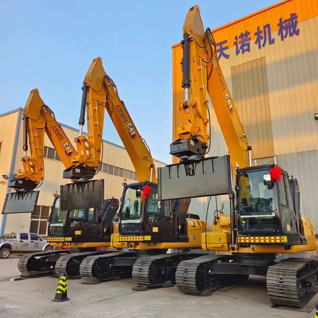 How high can an excavator lift cab elevate for improved operation? 